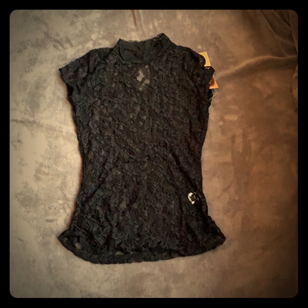 Black Lace Top- Tag still on